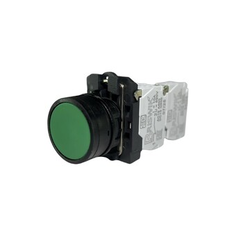 Кнопка без фиксации КМЕ 4713м, IP66, зеленая (1НО+3Н3) УХЛ3, AB-DB-6AI-0344 - Электротехнические изделия